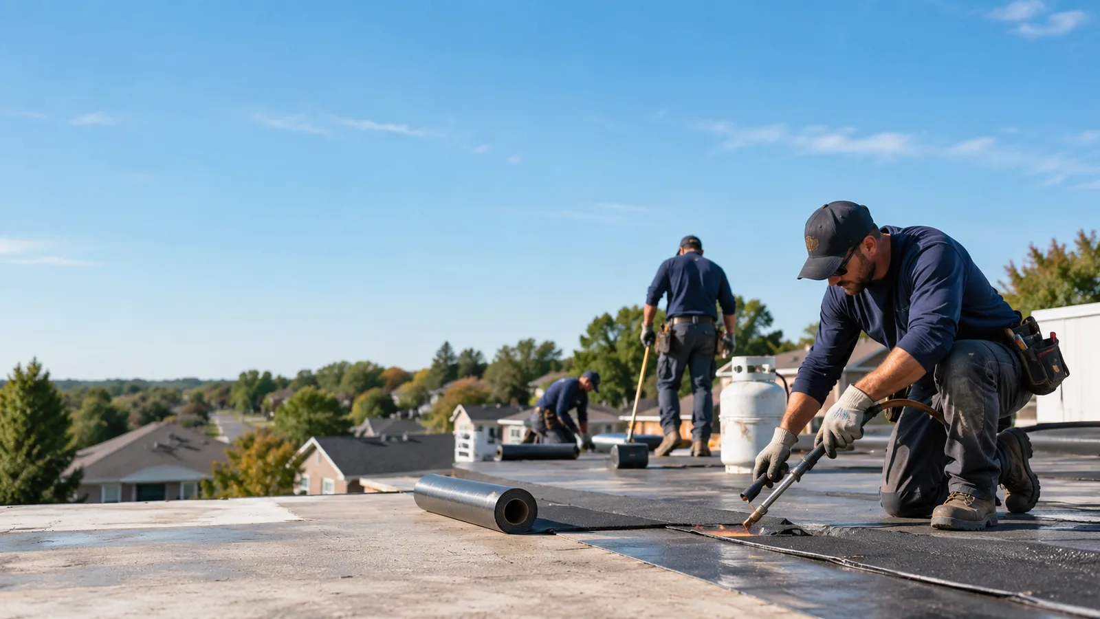 Flat Roof Leak Repair providers in Oberon, ND